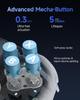Switch 2 Compatible with Switch Magnetically EasySMX S10 Switch HD Sleep Pro TMR Joystick Game Controller with Back RGB Bluetooth Wireless NFC