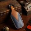 Leather Car Key Case Cover Fob Keychain Accessories for BMW Series 3 F30 F10 F18 F22 F01 X3 X4 F06 F02 M3 M5 Keyring Holder Bag