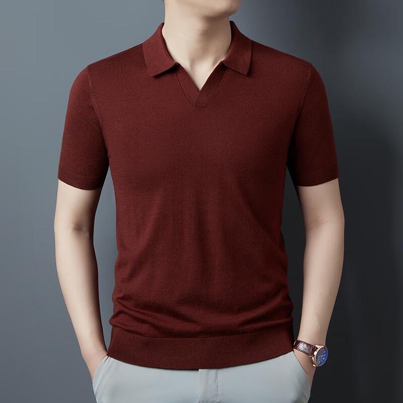 

Firstview Men s Urban Casual Seagull Collar Long Sleeve Sweater FV25D1552 M