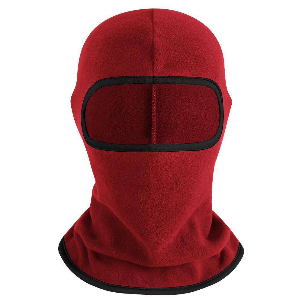 Windproof Fleece Cycling Mask: Multi-Function Pullover Hat and Neck Warmer for Autumn and Winter