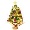45cm Höhe Tisch-Weihnachtsbaum Mini Bunte Kugeln Künstlicher Weihnachtsbaum PVC Weihnachtsbaum Set Weihnachtsdekoration