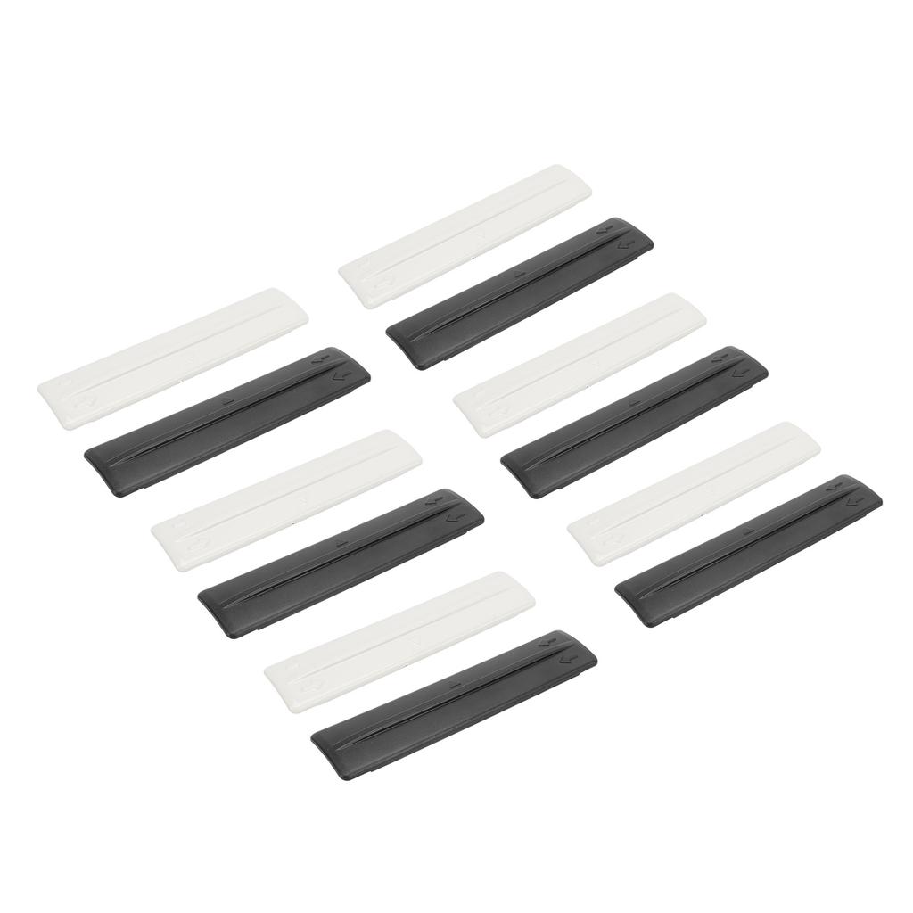 6-teiliges Dachträger-Entfernungsabdeckungs-Set aus hochfestem ABS für Dachtropfgestelle, Zierclips für Fj Cruiser 