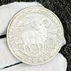 2027 Golden Sheep Blessing Keepsake Coin Souvenir Zodiac Sheep Collection Coin Gift Metal Crafts
