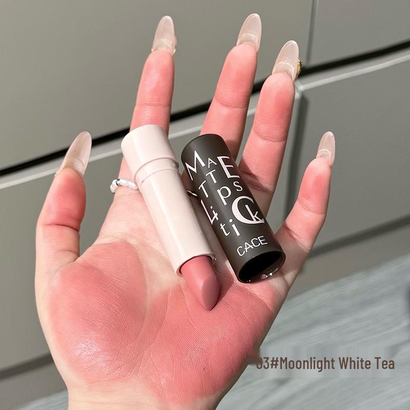 CACE Retro Party Matte Lipstick: Six Colors for Fair and Yellow Skin