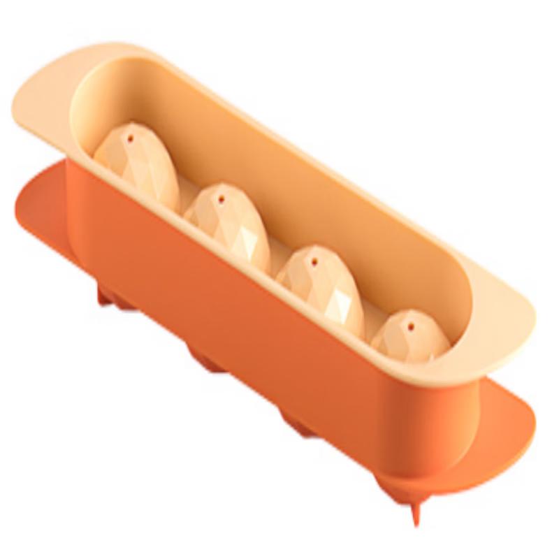 Chahua Multi-Diamond Spherical Ice Cube Tray - 4 Cavity
