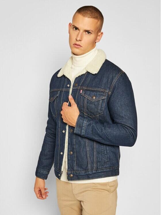 Демисезонная куртка Levi's Type 3 Sherpa Trucker Jacket rockridge
