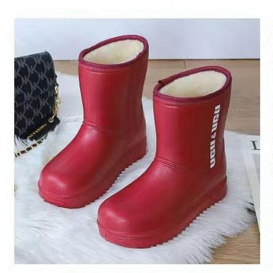 Ultra-Light Women's Waterproof Winter Fleece-Lined EVA Boots for Cold Storage, Livestock, Car Washing, and Snow - Warm, Thick, and Cold-Proof.