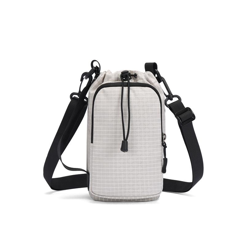 Karriertes kleines quadratisches Tasche Outdoor Sport Wasserflasche Handy Umhängetasche