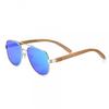 Earth Wood Kotor Polarized Sunglasses Dark Brown Black
