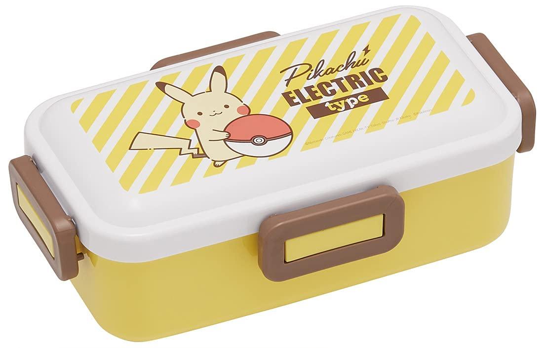 

Skater Silver Ion Antibacterial Bento Box with Pikachu Electric Ag+ Soft-Packing Dome-Shaped Lid, 530ml, PFLB6AG-A