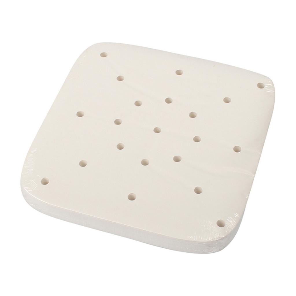 Square Fryer Parchment Paper Liners Perforated Parchment Filter Paper