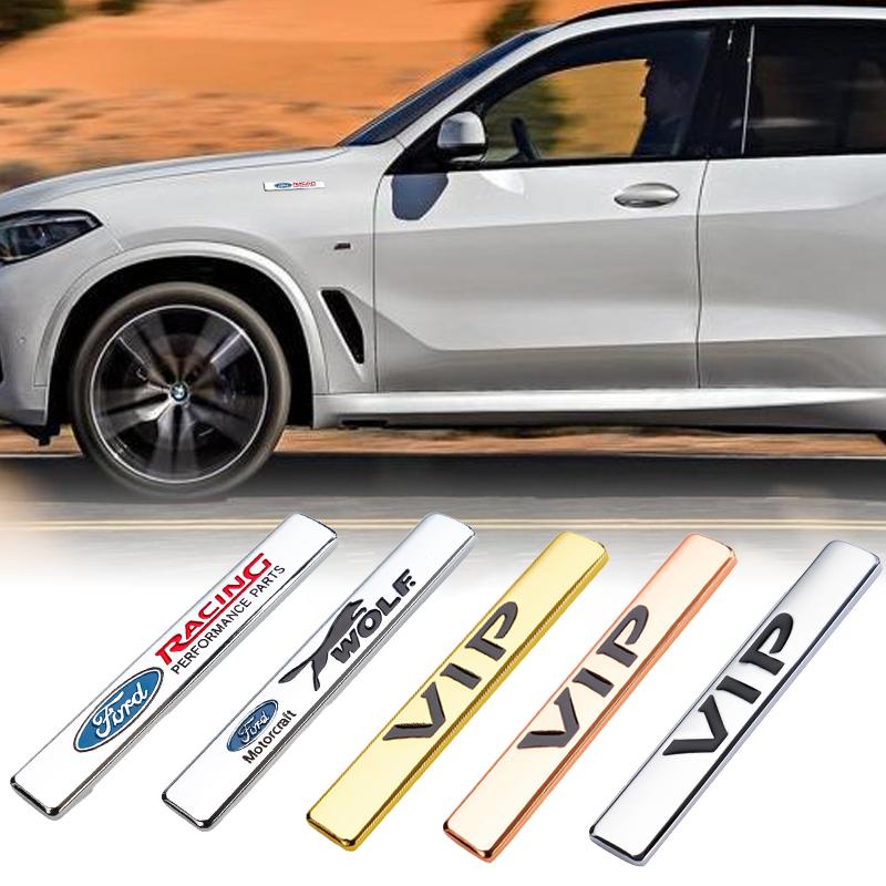 1Pcs Sport VIP h64 Car Metal Emblem Badge Sticker For Ford Focus Fiesta Puma Ranger Kuga MK7 MAX F150