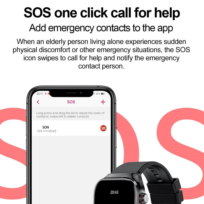 2025 New Health Glance ECG AI Diagnosis Smart Watches Men Heart Rate Blood Pressure IP68 Waterproof Smartwatches For HUAWEI IOS