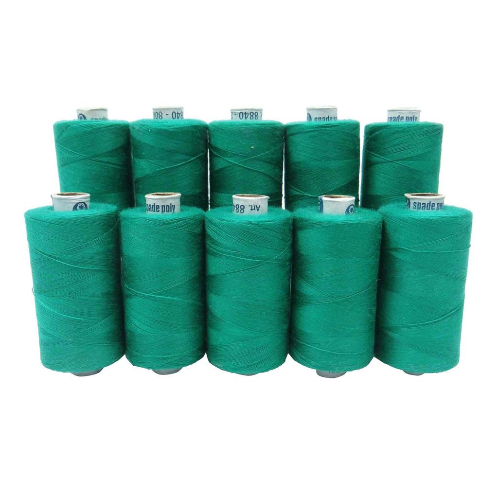 Overlock-Nähspule, Handmaschine, Polyester, kastanienbraun, Röhre, Serger, 800 Meter