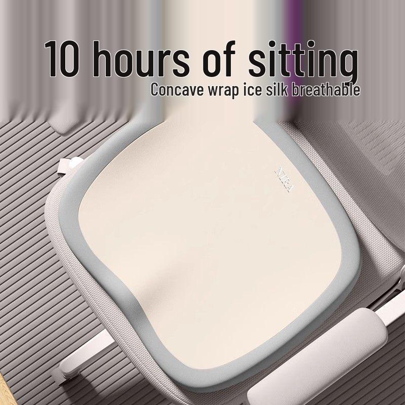 Enhanced Memory Foam Seat Cushion for Tailbone Support and Posture Correction