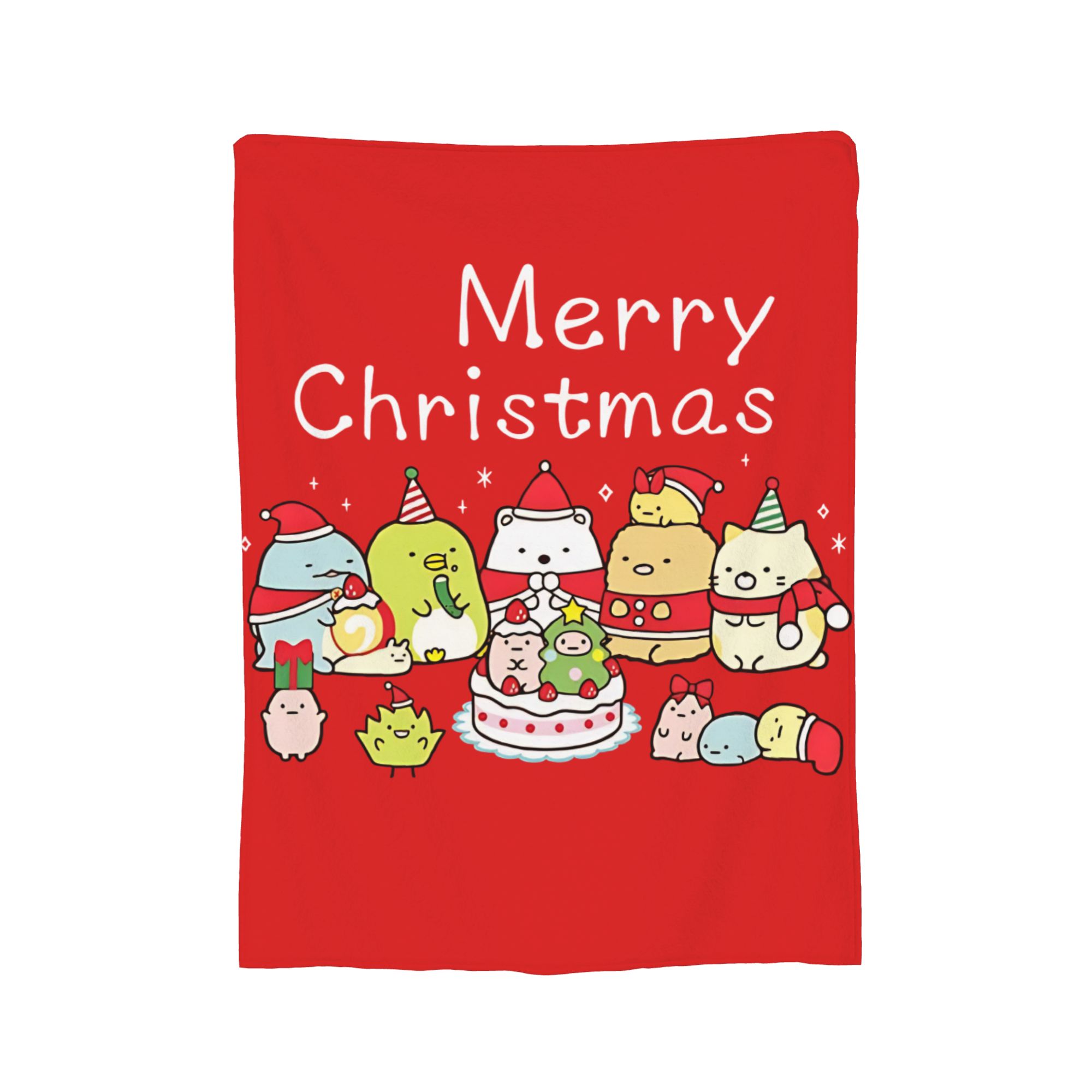 

Sumikko Gurashi Penguin Knitted Blanket Flannel Ultra-Soft Throw Blanket for Airplane Travel Bedspread 150x200cm