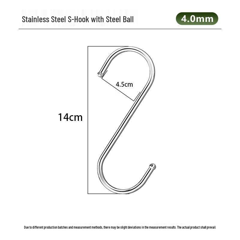Gureide Stainless Steel S-Hooks