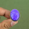 Charoite Ring 925 Sterling Silver Ring Handmade Ring Charoite Jewelry Awesome Gemstone Ring Silver Jewelry For Gifts Available In Ring Size