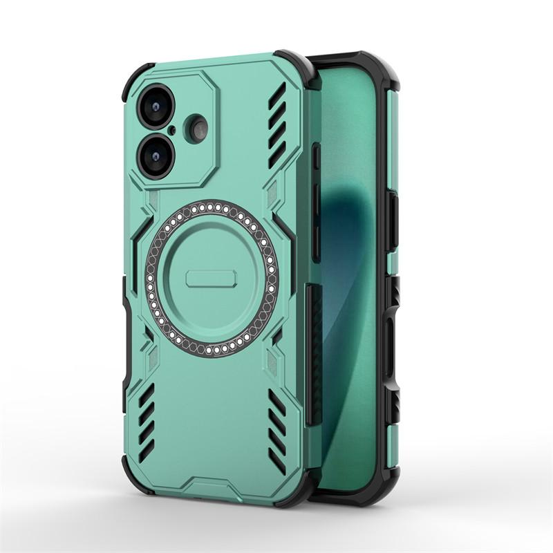 Magnetic Heat Dissipation For iPhone 17 Case For iPhone 17 Air iPhone 17 Pro Max Cover Shockproof Magsafe Wireless Charge Cover