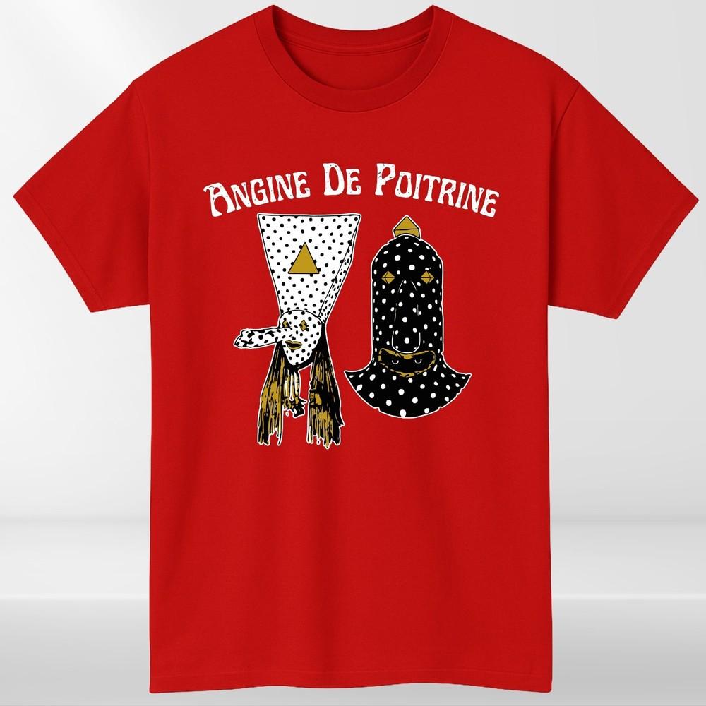 Angine De Poitrine Music Band Unisex TShirt Music Lover Unisex Band Tee Top S