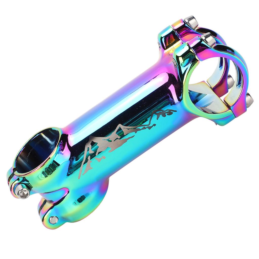 6 degrees  Bicycle Handlebar Stem Corrosion Resistance Mountain Bike Aluminum Alloy Stem Accessory90mm