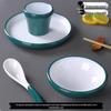Taishun Melamine Two-Tone Soup Spoon
