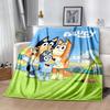 Bluey's Festive Friends Blanket Warmthful Decor Suitable for Sofa Chair Office Chair for All Occasions Modern Gift for Travel Home Birthdays