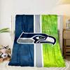 Seahawks Team Spirit Portable Blanket/Soft Blanket Bedding Blanket Suitable for Travel Camping Living Rooms Offices Sofas Fan Gifts