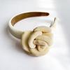 Oversize Rose Women Hairband Lady Headwear Velvet Rose Crown Fashion Hair Hoop  Women