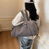 Fashion Corduroy Shoulder Bag Lightweight Large Capacity Crossbody Bag Tote Luggage Bag