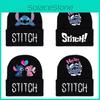 Cartoon Knit Print Hat Acrylic Beanie Roll Up Brim Winter Warmth Gift