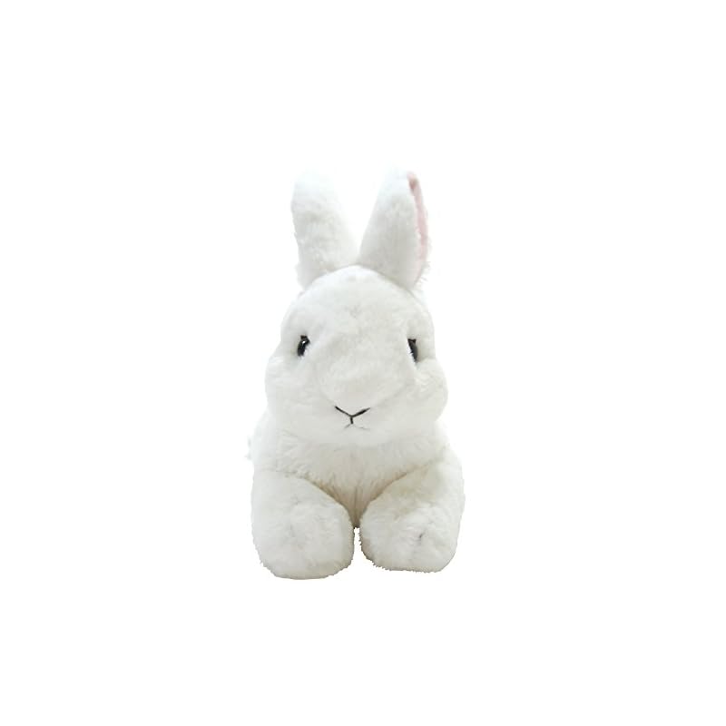 Knee Rabbit Plush Toy White S P-3782