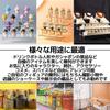 East Leaf Acrylic Display Stand, Display Stand, Shelf, Figure Collection Case, Tiered Display Stand (4 Tiers, 40cm Wide)