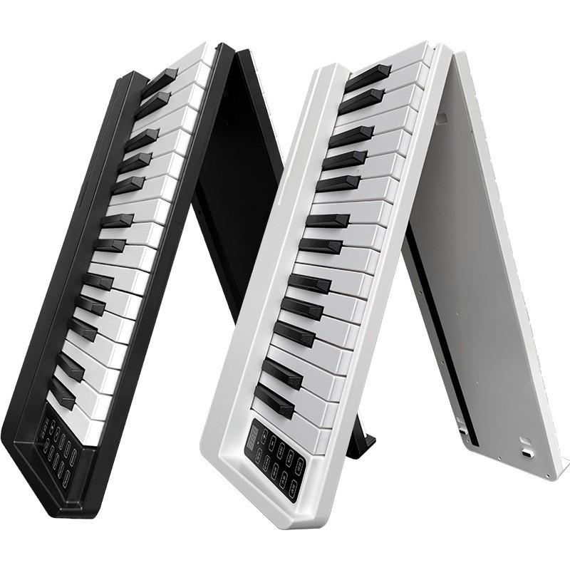 Portable 61-Key Foldable Electronic Piano Keyboard for Beginners and Adults