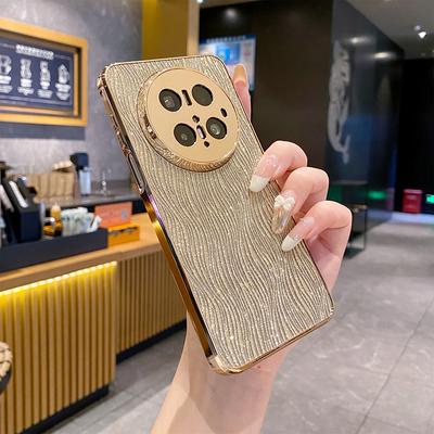 Bling Mode Telefoonhoesje Voor Huawei Mate 50 Mate 60 Pro Mate 70 Pro Plus Schokbestendige Bumper Glitters Harde Beschermende Achterkant
