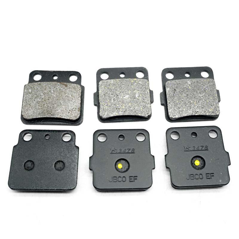 For SUZUKI LT-Z400 LTZ400 Quad Sport 2003-2012 LT-Z400F LT-Z400Z Ltd ATV 2013 2014 LTZ Z 400 Front & Rear Brake Pads KIt Set