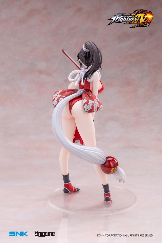 AniGame KING OF FIGHTERS King of Fighters Mai Shiranui Scale PVC ABS Painted Complete Figure "THE XIV" [The XIV] 1/6 &