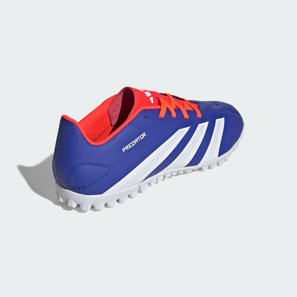 Adidas Predator Club TF Futsal Unisex Lucid Red Size cm Shoes, Adult, NIS16, Blue/Footwear White/Solar (IF6399), 26.0