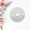 DIY Round Lace Border Embossing Cutting Dies Coasters Stencil Template for Card Making Scrapbook Album Kids DIY Lover