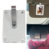Magnetic Car Sunvisor Photo Holder Acrylic Frame Suitable for Personal Family Holding Photos and Cards Easy Installation