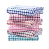 Absorbent Hand Towels Quick Drying Kitchen Dishcloths Set Checkered Decorative Towels for Kitchen Drying