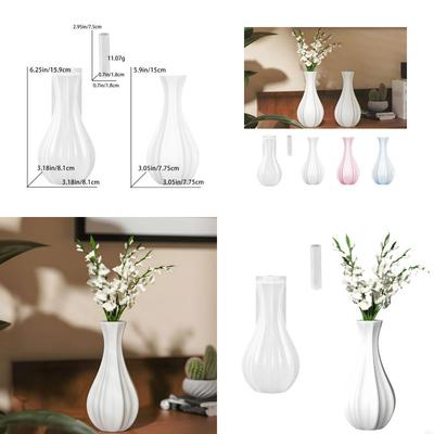 50LC Silicone Crafting Molds Vase Mold Perfect for Making Planter and Cement Projects
