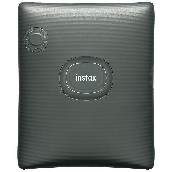 FUJIFILM INSTAX SQUARE Link Smartphone Printer, Midnight Green, INS SQ LINK GREEN, Square