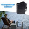 Plastic Fishing  Bottle Holder Easy Installation Fishing Box Water Carrier Lightweight Multifunctional Outdoor Accessories