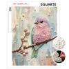 DIY Pearl Bird Diamond Painting Kit for Adults and Beginners. Sparkling Pearl Bird Art. Handmade Home Wall Decor and Gifts
