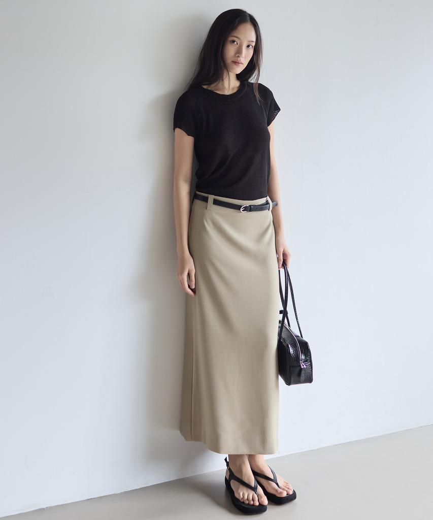 Nutopeu Low Skirt_Beige