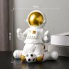 -Resin Statue Space Figure Spaceman Figurine Ornament Sculpture for Kids Room Bookshelf ,Bedroom,