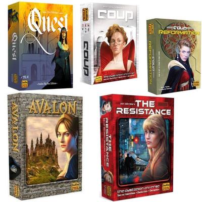 Avalon Staatsstreich: Die Widerstands-Quest Spielkarten