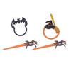 1/2Pcs Halloween Hair Clips Set Bat Weird Halloween Women Hairpins Hair Accessories Holiday Outfits Gifts Photo Props