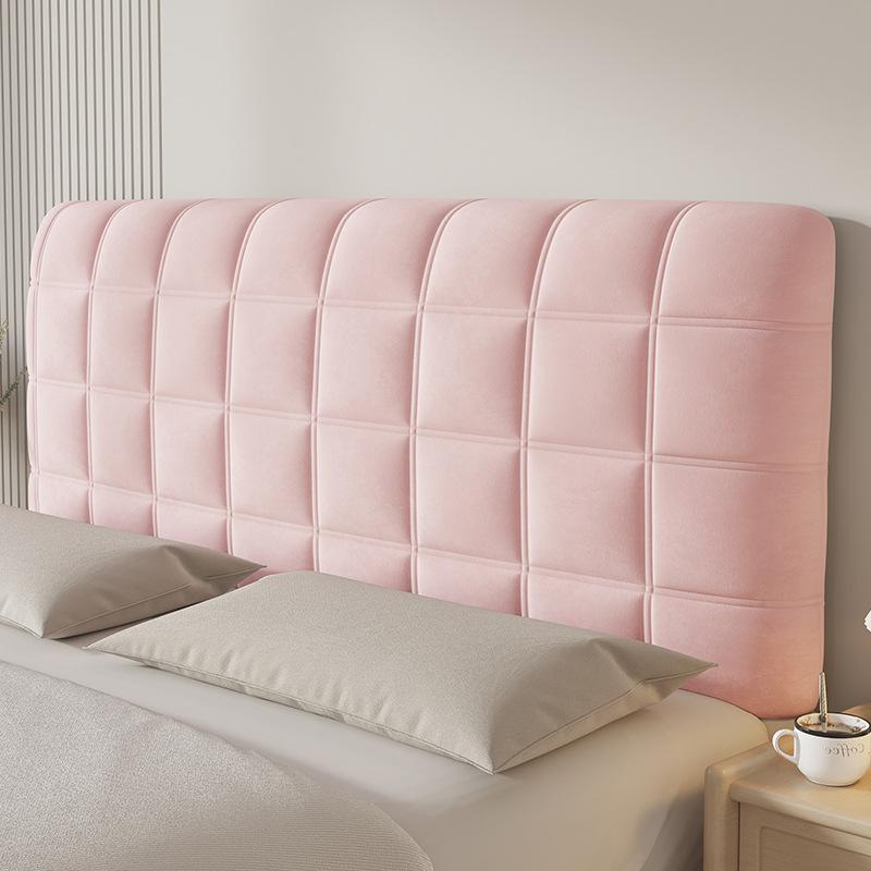 New Ins Style All Inclusive Headboard Cover Bed Back Protective Cover Soft Comfortable Dust-proof Removable and Washable